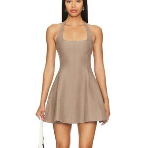 Fleur Du Mal Bondage Mini Halter neck dress XS
